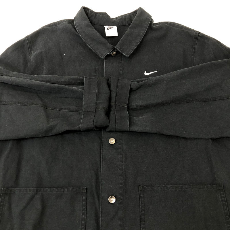 【中古品】【メンズ】 NIKE ナイキ AS M NL CHORE COAT JKT DQ5185-010 チョアコートジャケット ライトアウター 148-250301-kk-22-tei サイズ：XXL カラー：ブラック 万代Net店