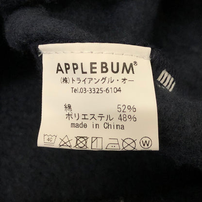 【中古品】【メンズ】 APPLEBUM アップルバム BANDANA BOX LOGO SWEAT PARKA バンダナ ボックス ロゴ スウェット パーカー トップス プルオーバーフーディー 142-250224-kk-20-tei サイズ：XXL カラー：ネイビー 万代Net店