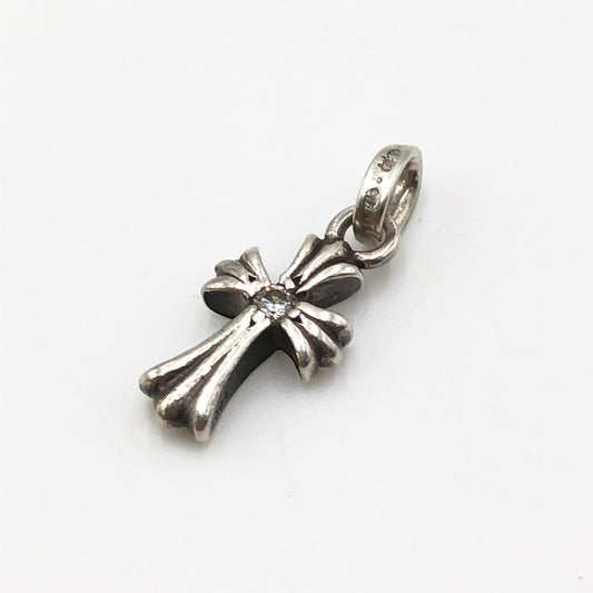 【中古品】【メンズ】 CHROME HEARTS クロムハーツ CHROME HEARTS CRS BBYFAT DIA 190-250227-kk-04-tei カラー：シルバー 万代Net店