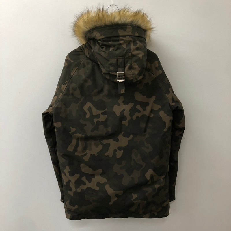 【中古品】【メンズ】 schott ショット SNORKEL DOWN PARKA 3162030 シュノーケル ダウンパーカー アウター ダウンジャケット 145-250225-kk-06-tei サイズ：M カラー：ウッドランドカモ 万代Net店