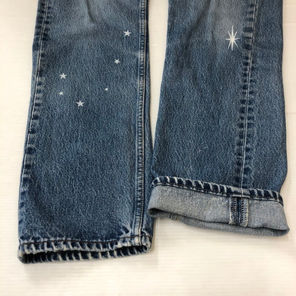 【中古品】【メンズ】  Fake AS Flowers フェイクアスフラワーズ LEVI'S REMAKE DENIM PANTS リーバイス リメイクデニムパンツ ボトムス 151-250228-kk-06-tei サイズ：32 カラー：ライトインディゴ 万代Net店