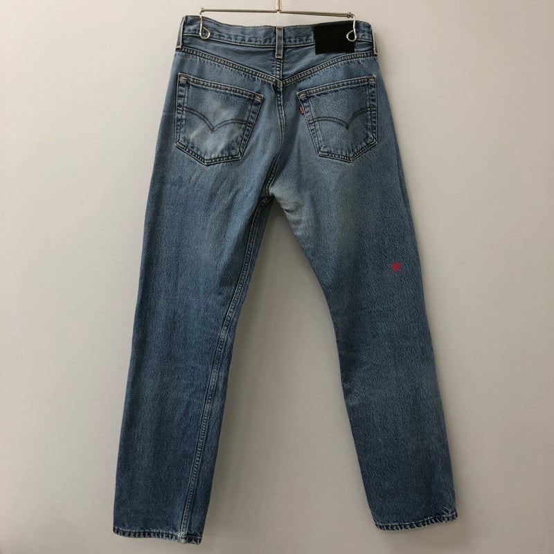 【中古品】【メンズ】  Fake AS Flowers フェイクアスフラワーズ LEVI'S REMAKE DENIM PANTS リーバイス リメイクデニムパンツ ボトムス 151-250228-kk-06-tei サイズ：32 カラー：ライトインディゴ 万代Net店