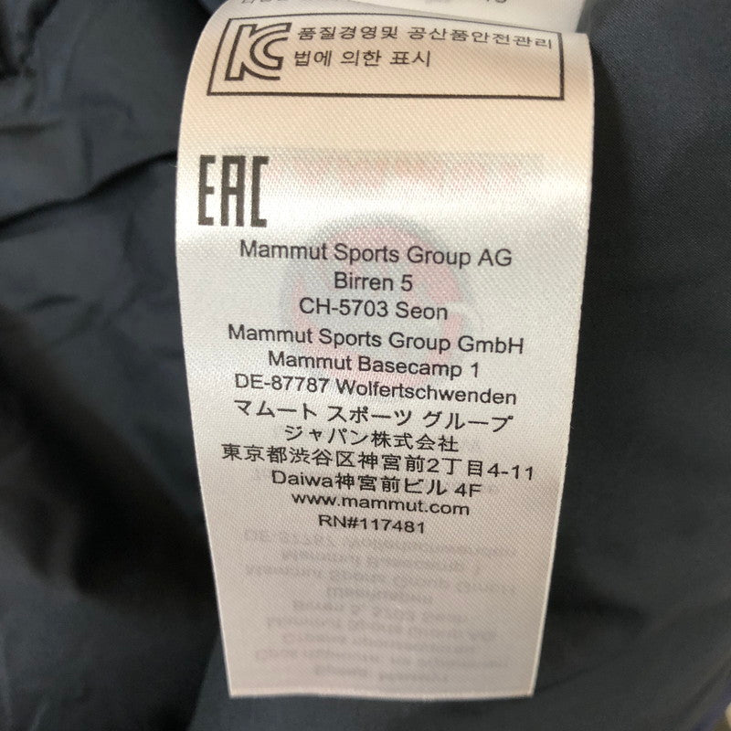 【中古美品】【メンズ】 Mammut マムート STONEY HS THERMO PANTS 1020-12730 ストーニーハードシェル サーモ パンツ ボトムス スキーウェア 120-250228-kk-12-tei サイズ：S カラー：MARINE‐WHITE 万代Net店