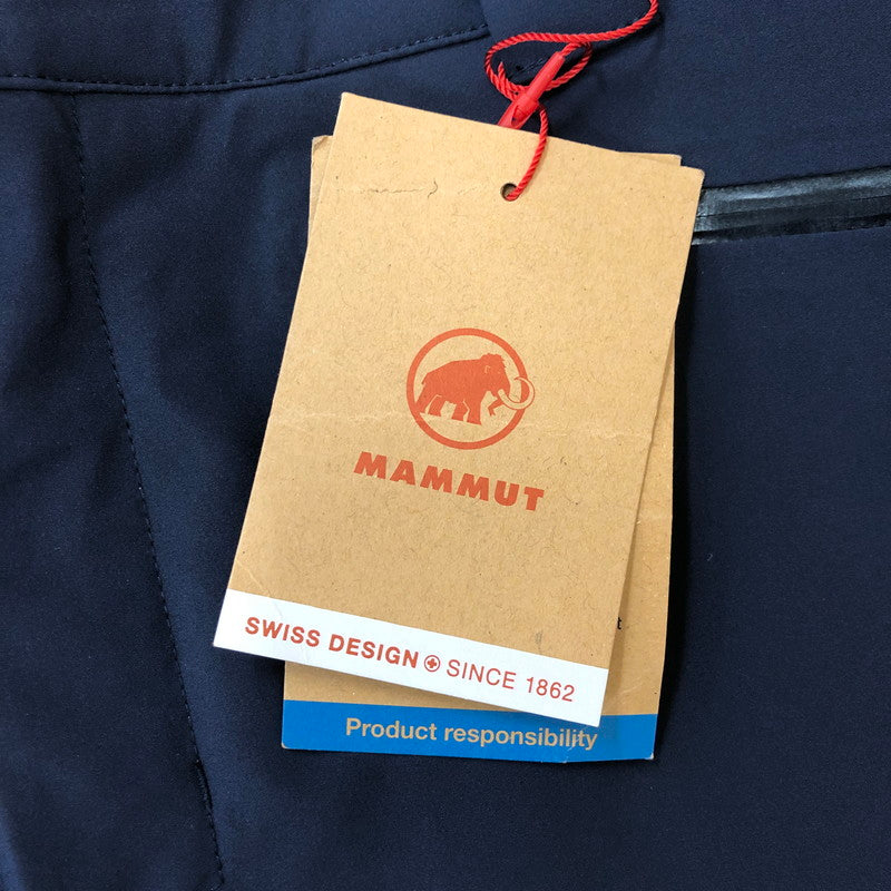 【中古美品】【メンズ】 Mammut マムート STONEY HS THERMO PANTS 1020-12730 ストーニーハードシェル サーモ パンツ ボトムス スキーウェア 120-250228-kk-12-tei サイズ：S カラー：MARINE‐WHITE 万代Net店