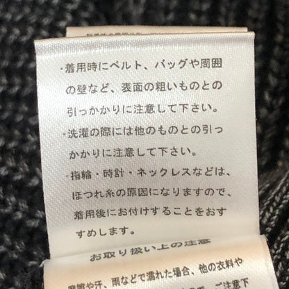 【現状渡し品】【メンズ】 Language ランゲージ RG STONE WASHED COTTON KNIT CREW ストーンウォッシュ コットン ニット クルー 長袖 トップス セーター 142-251125-yo-07-tei サイズ：XL カラー：ブラック 万代Net店