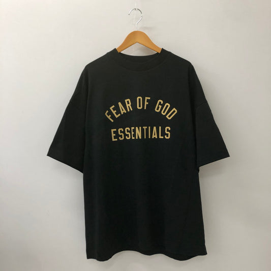 【中古品】【メンズ】  FEAR OF GOD ESSENTIALS フィアーオブゴッド エッセンシャルズ JERSEY CREWNECK TEE ジャージー クルーネックTシャツ 半袖 トップス 142-250224-kk-17-tei サイズ：M カラー：ブラック 万代Net店