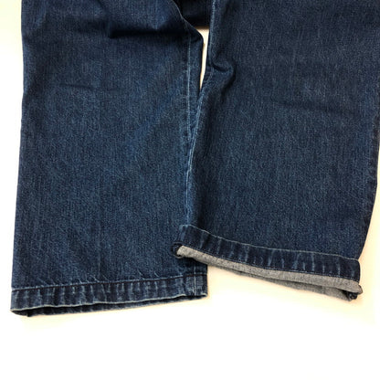 【中古品】【メンズ】  FARAH ファーラー TWO-TUCK WIDETAPERED PANTS FR0301-M4005 ツータック ワイドテーパードパンツ ボトムス 151-250228-kk-03-tei サイズ：34 カラー：インディゴ 万代Net店