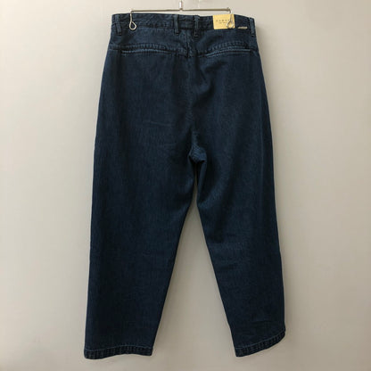 【中古品】【メンズ】  FARAH ファーラー TWO-TUCK WIDETAPERED PANTS FR0301-M4005 ツータック ワイドテーパードパンツ ボトムス 151-250228-kk-03-tei サイズ：34 カラー：インディゴ 万代Net店