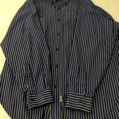 【中古品】【メンズ】  MARVINE PONTIAK マービンポンティアック OXFORD B.D SHIRT MPSM-19025 オックスフォード ボタンダウンシャツ 長袖 トップス 140-250301-kk-08-tei サイズ：ONE SIZE カラー：ブルー 万代Net店