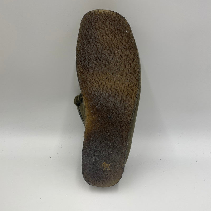 【中古品】【メンズ】 Clarks クラークス × Carhartt カーハート 別注 コラボ WALLABEE BOOT ワラビー ブーツ 靴 スウェード 164-251222-ko-03-tei サイズ：26.5ｃｍ カラー：カーキ 万代Net店