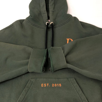 【中古品】【メンズ】  PALM ANGELS パームエンジェルス MONOGRAM LOGO HOODIE PMBB058F19631019 モノグラム ロゴ フーディー トップス プルオーバーパーカー 141-250224-kk-10-tei サイズ：M カラー：グリーン 万代Net店