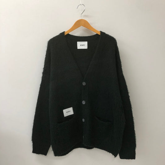 【中古品】【メンズ】 WTAPS ダブルタップス 24AW PALMER/SWEATER/ACRYLIC 242MADT-KNM02 パルマー セーター トップス アクリルニットカーディガン 142-250224-kk-13-tei サイズ：02 カラー：ブラック 万代Net店