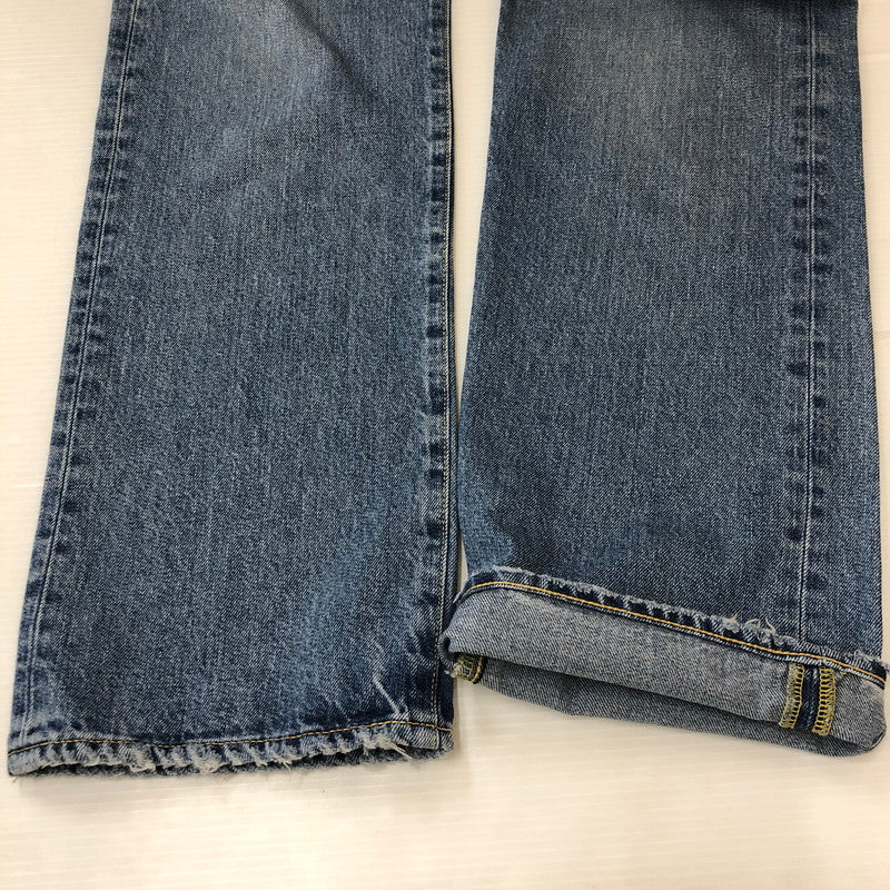 【中古品】【メンズ】 Ron Herman ロンハーマン LOOPLUS USED STRAIGHT DENIM PANT 3620600010 ループラス ユーズド ストレート デニムパンツ ボトムス 152-250228-kk-04-tei サイズ：32 カラー：ライトインディゴ 万代Net店