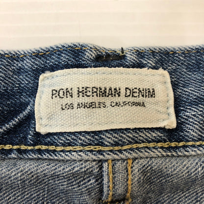 【中古品】【メンズ】 Ron Herman ロンハーマン LOOPLUS USED STRAIGHT DENIM PANT 3620600010 ループラス ユーズド ストレート デニムパンツ ボトムス 152-250228-kk-04-tei サイズ：32 カラー：ライトインディゴ 万代Net店