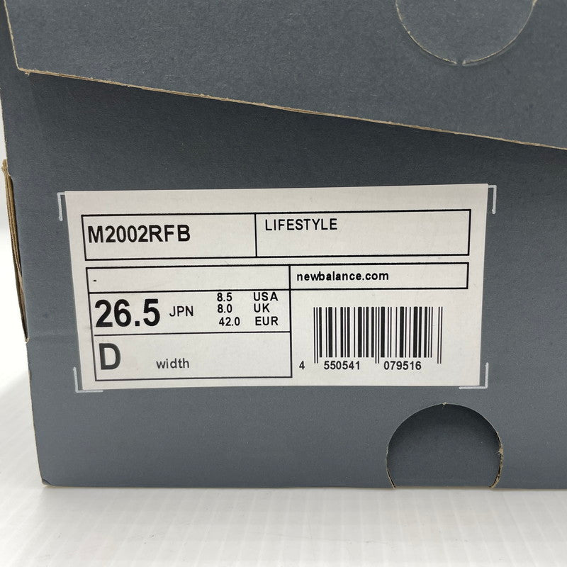 【中古品】【メンズ】 NEWBALANCE ニューバランス M2002RFB スニーカー 靴 162-260824-sa-05-tei サイズ：26.5 カラー：グレー 万代Net店