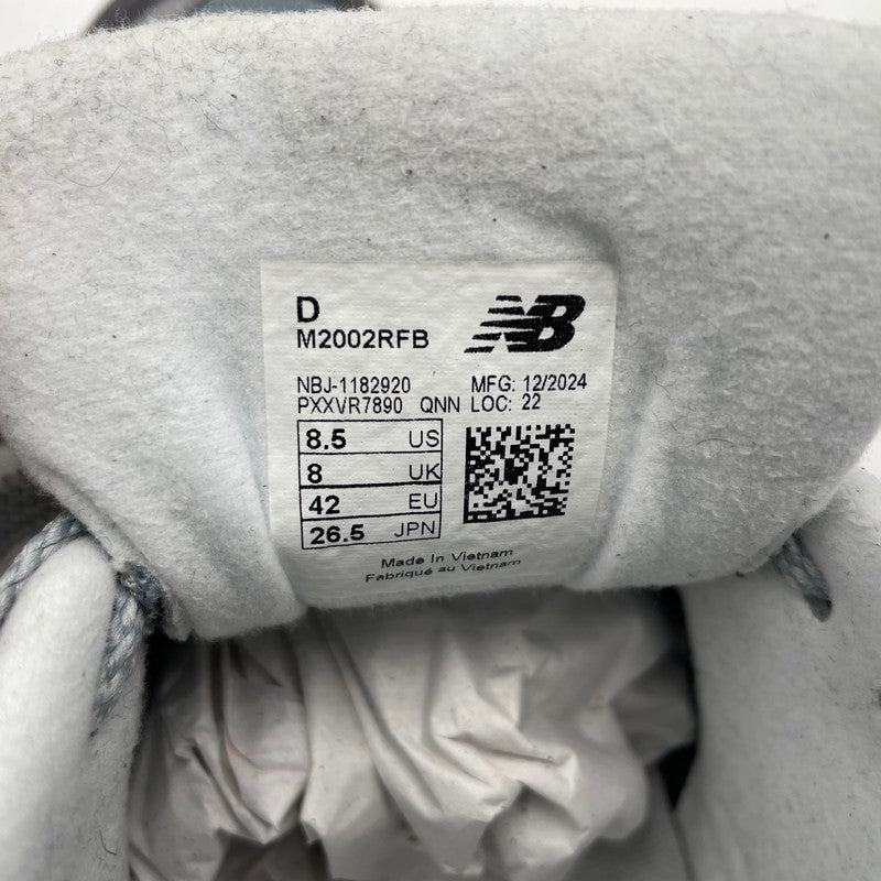 【中古品】【メンズ】 NEWBALANCE ニューバランス M2002RFB スニーカー 靴 162-260824-sa-05-tei サイズ：26.5 カラー：グレー 万代Net店