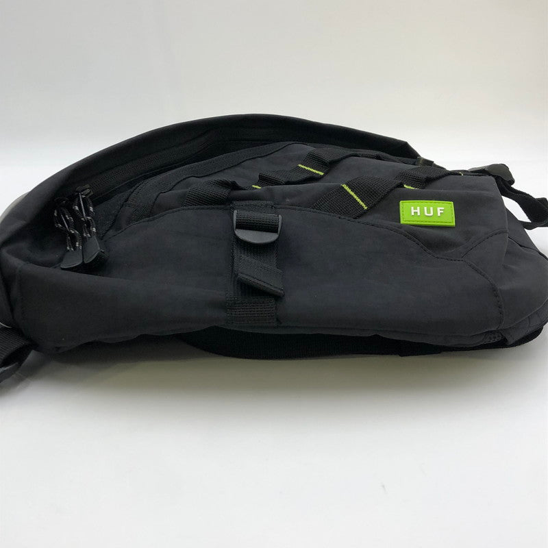 【中古品】【メンズ】 HUF ハフ EMBARCADERO ONE SHOULDER BAG エンバカデロ ワンショルダーバッグ カバン 188-250228-kk-11-tei カラー：ブラック 万代Net店