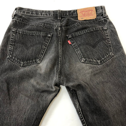 【中古品】【メンズ】 Levi's リーバイス 90's 501 BLACK DENIM PANTS 90年代 501 ブラック デニムパンツ ボトムス 156-250309-kk-18-tei サイズ：33 カラー：ブラック 万代Net店