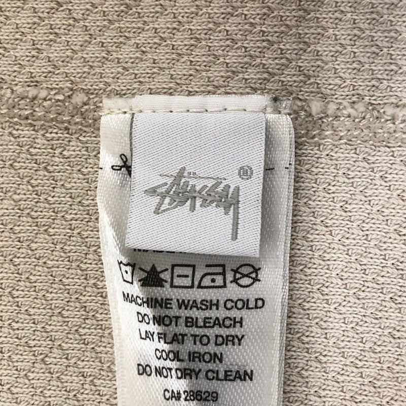 【中古品】【メンズ】 STUSSY ステューシー 24AW WAVE JERSEY CREW 1140358 ウェーブ ジャージ クルー トップス 長袖Tシャツ 142-250301-kk-17-tei サイズ：L カラー：BONE 万代Net店