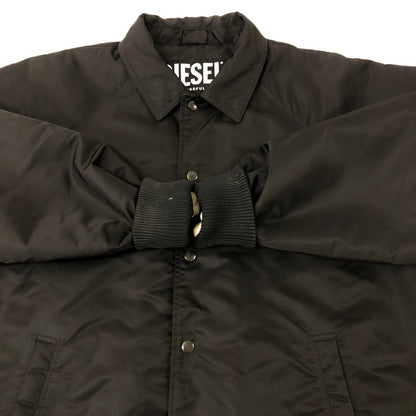 【中古品】【メンズ】 DIESEL ディーゼル COACH JACKET 00SVZY-J-AKIO-A-0KAUX コーチジャケット ライトアウター 141-250301-kk-09-tei サイズ：L カラー：ブラック 万代Net店