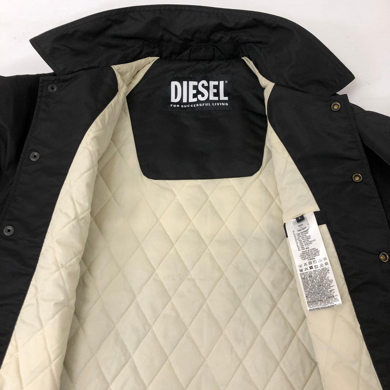 【中古品】【メンズ】 DIESEL ディーゼル COACH JACKET 00SVZY-J-AKIO-A-0KAUX コーチジャケット ライトアウター 141-250301-kk-09-tei サイズ：L カラー：ブラック 万代Net店