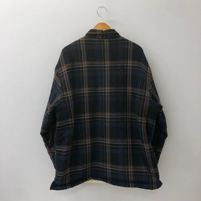 【中古品】【メンズ】  Carhartt WIP カーハート ワークインプログレス AIDEN SHIRT JACKET I028216 アイデンシャツジャケット ライトアウター 145-250301-kk-20-tei サイズ：XL カラー：ネイビー/ブラウン 万代Net店