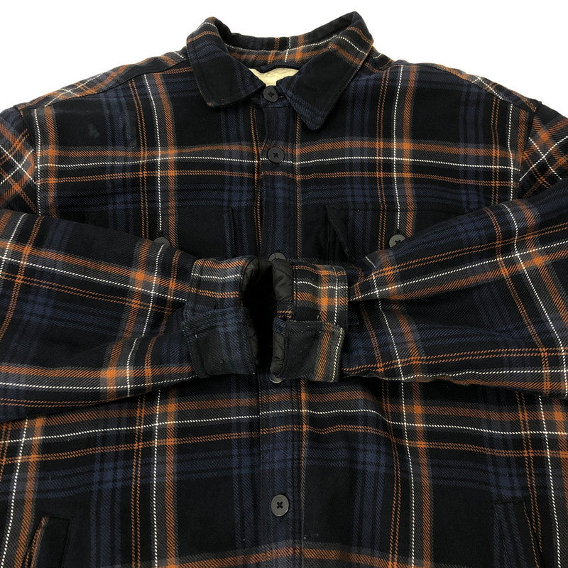 【中古品】【メンズ】  Carhartt WIP カーハート ワークインプログレス AIDEN SHIRT JACKET I028216 アイデンシャツジャケット ライトアウター 145-250301-kk-20-tei サイズ：XL カラー：ネイビー/ブラウン 万代Net店