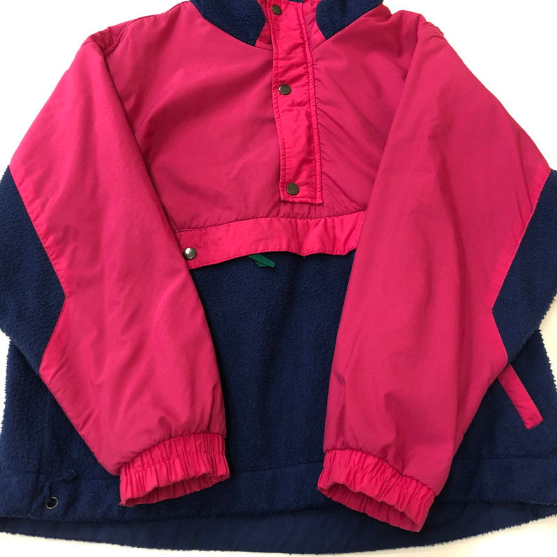 【中古品】【メンズ】 GAP ギャップ 90's ARCTIC LIGHT FLEECE PULLOVER JACKET 90年代 アークティック ライトフリース プルオーバージャケット ライトアウター 147-250306-kk-46-tei サイズ：S カラー：ピンク/ネイビー 万代Net店