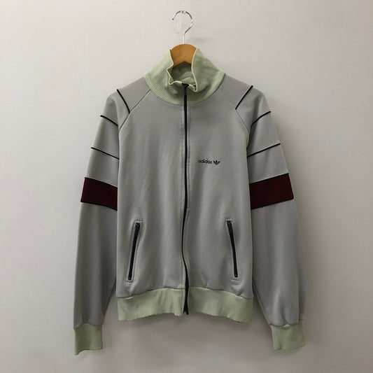 【中古品】【メンズ】 adidas アディダス 80's TRACK JACKET VINTAGE 80年代 トラックジャケット ライトアウター ジャージ 三角タグ ヴィンテージ 148-250306-kk-47-tei サイズ：L カラー：グレー 万代Net店