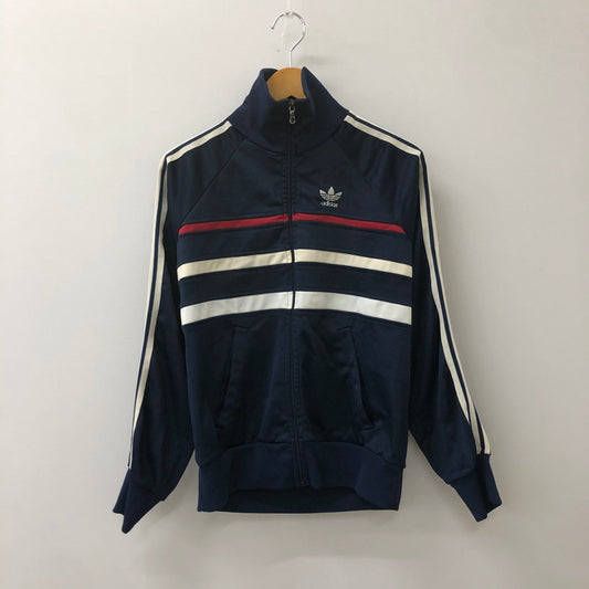 【中古品】【メンズ】 adidas アディダス 70's VENTEX TRACK JACKET VINTAGE 70年代 ヴェンテックス トラックジャケット ライトアウター ジャージ ヴィンテージ 148-250306-kk-48-tei サイズ：174 カラー：ネイビー 万代Net店