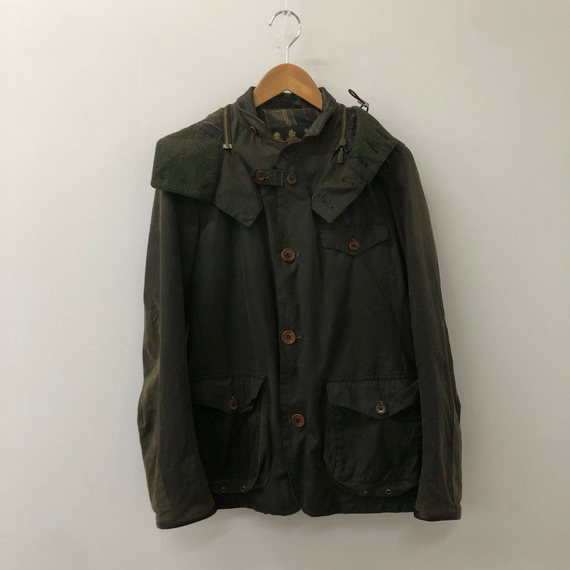 【中古品】【メンズ】  BARBOUR バブアー × TO KI TO トキト 別注 コラボ SPORTS JACKET MWX0364OL71 スポーツジャケット アウター オイルドジャケット 141-250228-kk-25-tei サイズ：S カラー：オリーブ 万代Net店