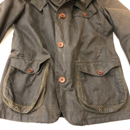 【中古品】【メンズ】  BARBOUR バブアー × TO KI TO トキト 別注 コラボ SPORTS JACKET MWX0364OL71 スポーツジャケット アウター オイルドジャケット 141-250228-kk-25-tei サイズ：S カラー：オリーブ 万代Net店