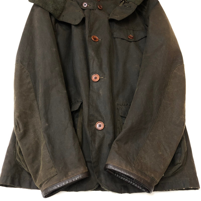 【中古品】【メンズ】  BARBOUR バブアー × TO KI TO トキト 別注 コラボ SPORTS JACKET MWX0364OL71 スポーツジャケット アウター オイルドジャケット 141-250228-kk-25-tei サイズ：S カラー：オリーブ 万代Net店