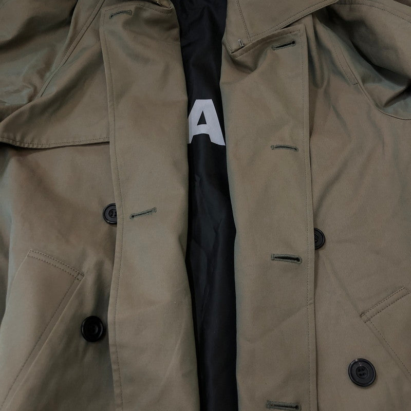 【中古品】【メンズ】  SOVAKA ソワカ TRENCH COAT トレンチコート アウター ロングコート 140-250306-kk-08-tei サイズ：表記無し 下記参照 カラー：カーキ 万代Net店