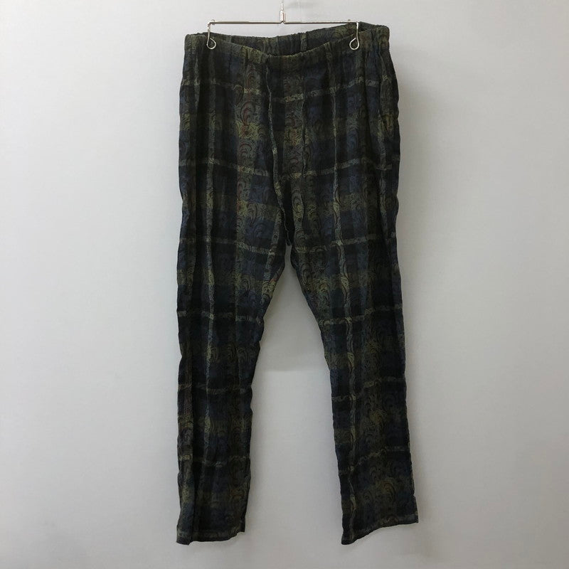 【中古品】【メンズ】 South2 West8 サウスツーウェストエイト STRING SLACK PANT IN870 ストリング スラックパンツ ボトムス 総柄 イージーパンツ 151-250228-kk-16-fuz サイズ：L カラー：マルチカラー 万代Net店