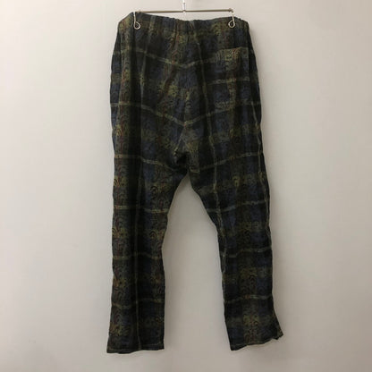 【中古品】【メンズ】 South2 West8 サウスツーウェストエイト STRING SLACK PANT IN870 ストリング スラックパンツ ボトムス 総柄 イージーパンツ 151-250228-kk-16-tei サイズ：L カラー：マルチカラー 万代Net店