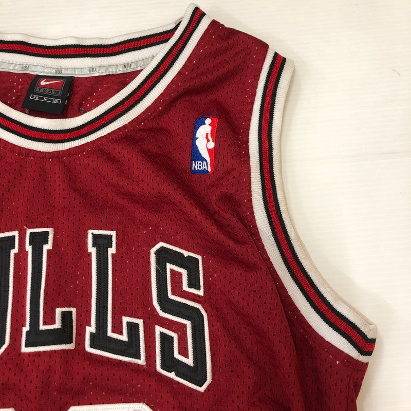 【中古品】【メンズ】 NIKE ナイキ 90's CHICAGO BULLS #23 MICHAEL JORDAN HOME JERSEY 90年代 シカゴ・ブルズ マイケル・ジョーダン ホームジャージ ユニフォーム 148-250228-kk-32-tei サイズ：M カラー：レッド 万代Net店