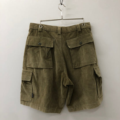 【中古品】【メンズ】 STUSSY ステューシー 00's CORDUROY CARGO SHORTS 00年代 コーデュロイ カーゴショーツ ボトムス ショートパンツ ハーフパンツ 153-250228-kk-14-tei サイズ：32 カラー：カーキ 万代Net店