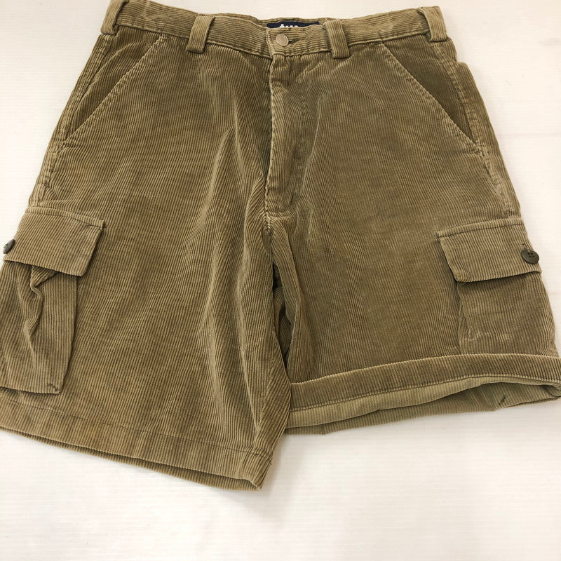 【中古品】【メンズ】 STUSSY ステューシー 00's CORDUROY CARGO SHORTS 00年代 コーデュロイ カーゴショーツ ボトムス ショートパンツ ハーフパンツ 153-250228-kk-14-tei サイズ：32 カラー：カーキ 万代Net店