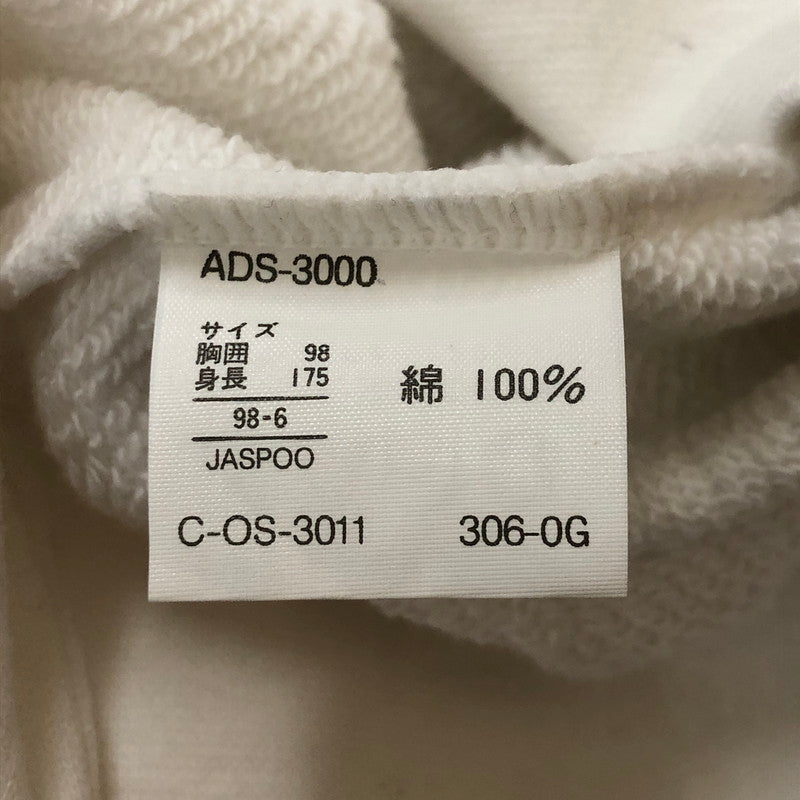 【中古品】【メンズ】 adidas アディダス 90's CREWNECK SWEAT ADS-3000 90年代 クルーネックスウェット トップス トレーナー DESCENTE期 148-250306-kk-49-tei サイズ：O カラー：ホワイト 万代Net店