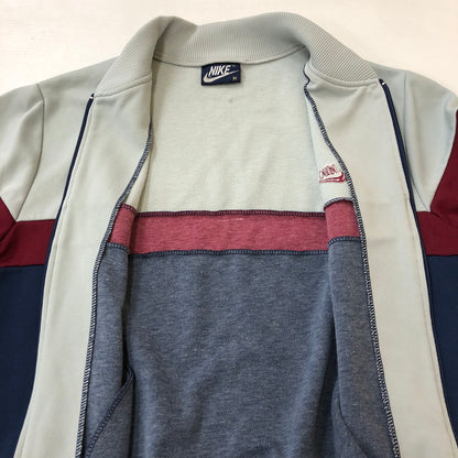 【中古品】【メンズ】 NIKE ナイキ 80's TRACK JACKET VINTAGE 80年代 トラックジャケット ライトアウター ジャージ 紺タグ ヴィンテージ 148-250306-kk-50-tei サイズ：M カラー：ネイビー/グレー 万代Net店