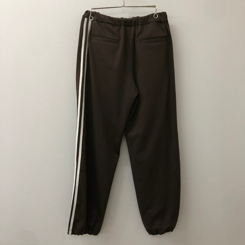 【中古品】【メンズ】  UMBRO アンブロ × BELPER ベルパー × M TO R ムウトアール 別注 コラボ 24SS JERSEY TRACK PANTS MYS-04000-A ジャージ トラックパンツ ボトムス 159-250306-kk-30-tei サイズ：L カラー：ブラウン 万代Net店