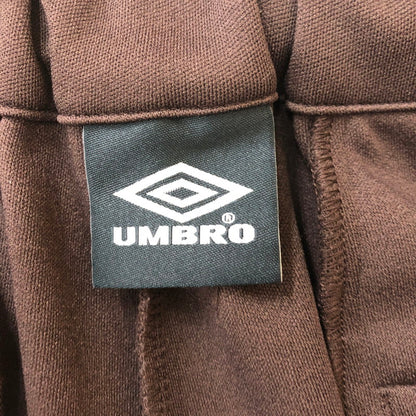 【中古品】【メンズ】  UMBRO アンブロ × BELPER ベルパー × M TO R ムウトアール 別注 コラボ 24SS JERSEY TRACK PANTS MYS-04000-A ジャージ トラックパンツ ボトムス 159-250306-kk-30-tei サイズ：L カラー：ブラウン 万代Net店