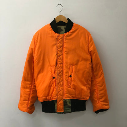 【中古品】【メンズ】  ALPHA INDUSTRIES アルファインダストリーズ MA-1 FLIGHT JACKET 20004-220 MA-1 フライトジャケット アウター 145-250225-kk-07-tei サイズ：L カラー：ウッドランドカモ 万代Net店