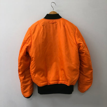 【中古品】【メンズ】  ALPHA INDUSTRIES アルファインダストリーズ MA-1 FLIGHT JACKET 20004-220 MA-1 フライトジャケット アウター 145-250225-kk-07-tei サイズ：L カラー：ウッドランドカモ 万代Net店