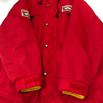 【中古品】【メンズ】  MARLBOLO マルボロ 90's ADVENTURE TEAM NYLON JACKET 90年代 アドベンチャーチーム ナイロンジャケット アウター 147-250225-kk-17-tei サイズ：表記無し 下記参照 カラー：レッド 万代Net店