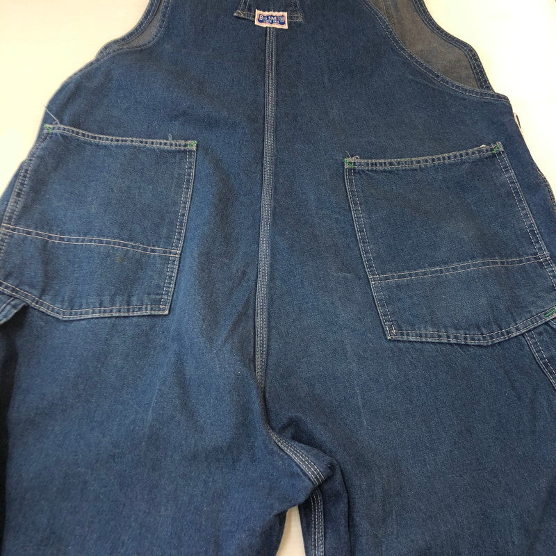 【中古品】【メンズ】  BIG SMITH ビッグスミス 60～70’s DENIM OVERALL VINTAGE 60-70年代 デニム オーバーオール ボトムス パンツ USA製 ヴィンテージ 145-250225-kk-16-tei サイズ：表記不明 下記参照 カラー：インディゴ 万代Net店