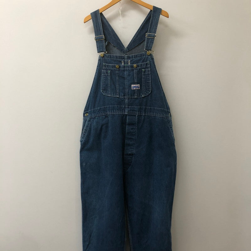 【中古品】【メンズ】  BIG SMITH ビッグスミス 60～70’s DENIM OVERALL VINTAGE 60-70年代 デニム オーバーオール ボトムス パンツ USA製 ヴィンテージ 145-250225-kk-16-tei サイズ：表記不明 下記参照 カラー：インディゴ 万代Net店