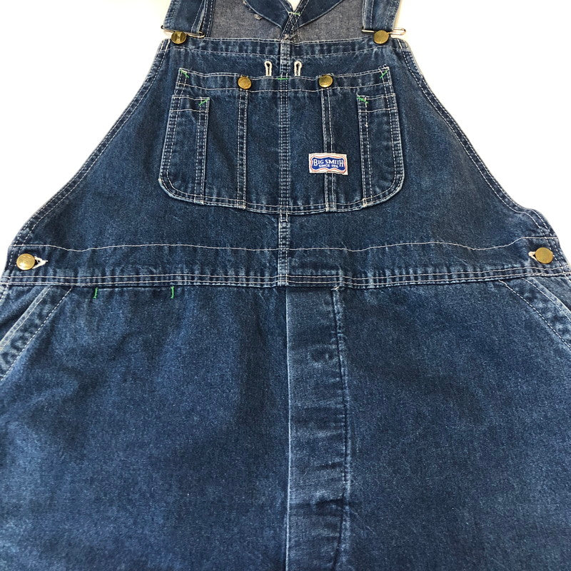 【中古品】【メンズ】  BIG SMITH ビッグスミス 60～70’s DENIM OVERALL VINTAGE 60-70年代 デニム オーバーオール ボトムス パンツ USA製 ヴィンテージ 145-250225-kk-16-tei サイズ：表記不明 下記参照 カラー：インディゴ 万代Net店