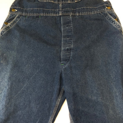 【中古品】【メンズ】  BIG SMITH ビッグスミス 60～70’s DENIM OVERALL VINTAGE 60-70年代 デニム オーバーオール ボトムス パンツ USA製 ヴィンテージ 145-250225-kk-16-tei サイズ：表記不明 下記参照 カラー：インディゴ 万代Net店